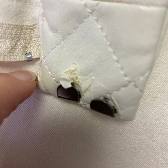 Cynthia Rowley Dress Pants Cream White Cropped Size 2 - Picture 6 of 12